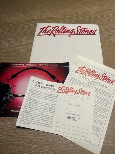 Rolling Stones master recordings