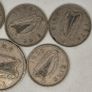 Ireland Shilling and Florin Lot 1954 1951 1959 1962 Shillings 1964 Florin Image 2