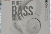 JBL Tune 500 Wired On-Ear Headphones (Pure Bass Sound)