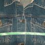 Pretty little things denim hooded button down jacket in very good condition with no issues size medium but looks bigger see last two photos for exact measurements FREE TRACKED POSTAGE INCLUDED Image 7