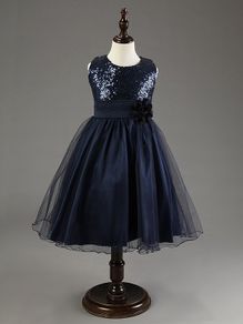 New Girls Flower Bridesmaid Party Princess Prom Wedding Christening Christmas Dress sz 3-4yrs