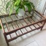 Mid Century bamboo coffee table Image 6