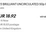 Lady Diana in India BUNC 1993 50p coin stamp cover Image 7