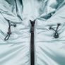 Rino & Pelle Light Blue Longline Puffer Jacket Coat 8UK/36EU Image 8