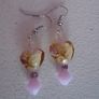 Heart earrings,Handmade earrings.Valentine's Day.Gift Image 4