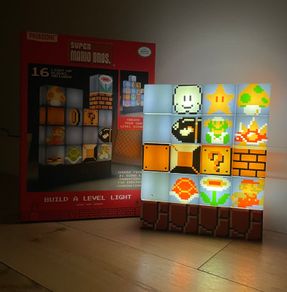 Paladone Super Mario Bros Build a Level Light Officially Licensed Nintendo Merchandise