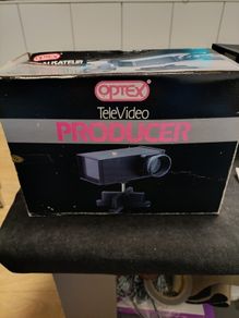 Optex Televideo Producer VS612 Movie Slide Transfer To Video In Box