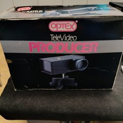 Optex Televideo Producer VS612 Movie Slide Transfer To Video In Box