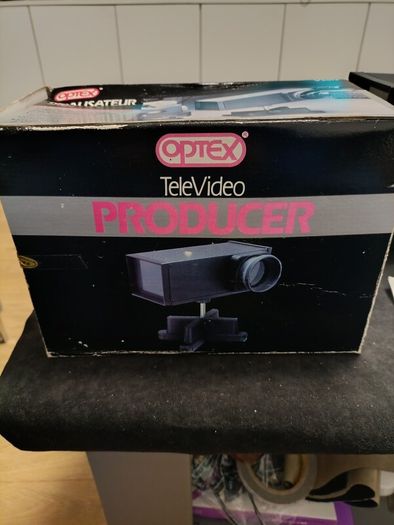 Optex Televideo Producer VS612 Movie Slide Transfer To Video In Box