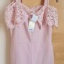 NEW Age 11 /12 pink playsuit Image 5