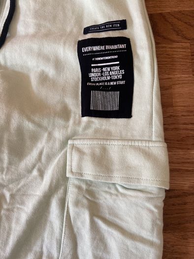 Bershka Light Green Combat Style Bottoms Medium