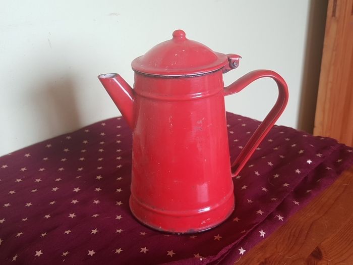 Vintage metal jug