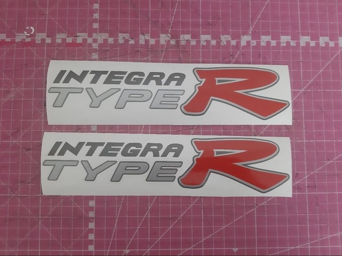 honda integra stickers