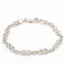 Signed Italian Sterling Silver Bracelet Image 3