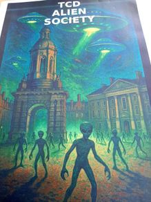 DU Alien Soc. poster