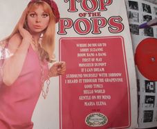 vinyl vintage Top of the pops 1969