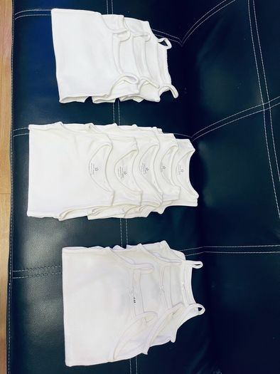 Next h&m baby vests bundle 0-3 months