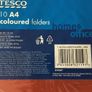 10 Packs of 10 A4 Coloured Plastic Folders (100 folders in total) Image 2