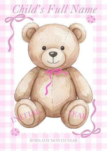Baby Girl Name Posters (personalised)