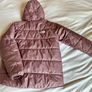 The North Face Girls Junior fully Reversible NorthFace hooded jacket coat pink Junior XL 9 10 11 12 13 14 Image 6