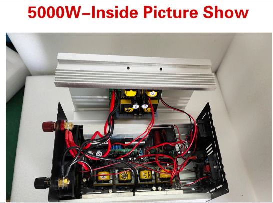 Pure Sine Wave inverter 8000W DC12V 24V to AC220V 50Hz 60Hz inverter power Converter For Car Voltage transforme