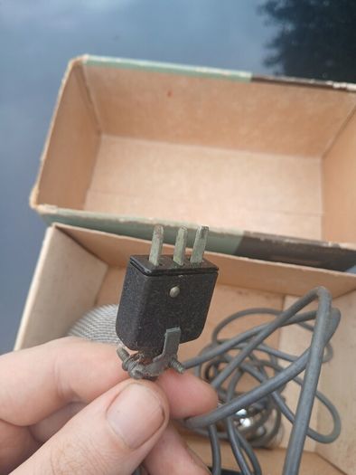 Vintage microphone (boxed)