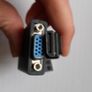 DisplayPort DP male to VGA female Adapter Converter Monitor PC Projector Image 3