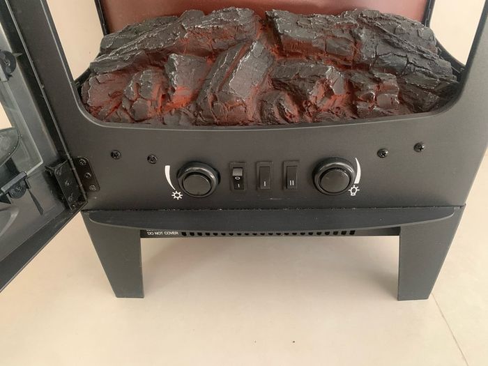 Electric stove effect heater, electric heater 1800W