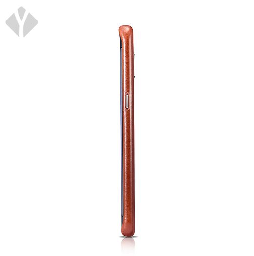S7 Edge Vintage Leather Back Cover