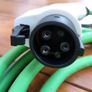 Type 1 to Type 2 EV charging cable -5-metre -green Image 3
