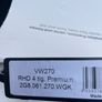 Genuine Vw Taigo Premium Carpet Mats-2021 Onwards (2g8061270wgk Image 2