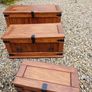 Vintage Wooden Storage Boxes Image 9