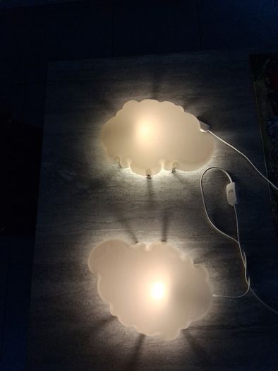 ikea cloud children's bedroom lights