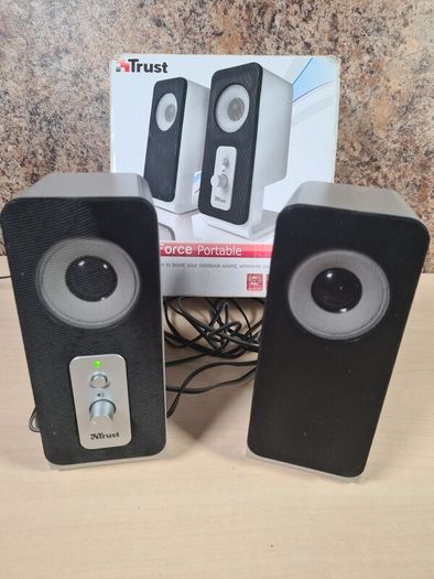 TRUST soundforce portable speakers USB powered notebook laptop