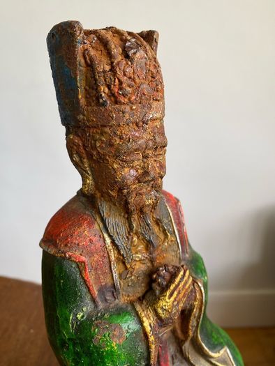 Cast Iron Temple Diety