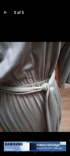 Boohoo dress with elasticated waist and belt. New with tags.