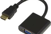 New HDMI In Male to VGA Out Female Video Converter Adapter for TV Monitor #347