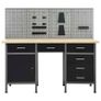 Workbench with Four Wall Panels Image 3