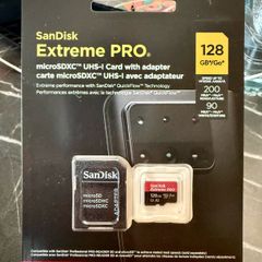 Sandisk Extreme Pro 128GB SD card