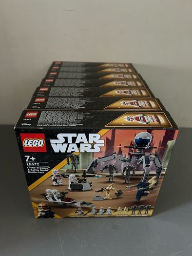 LEGO 75372 Star Wars Cline Trooper & Battle Droid Battle Back Sealed