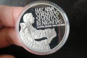 1990 Netherlands Silver Proof 25 ECU Coin