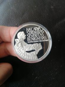 1990 Netherlands Silver Proof 25 ECU Coin