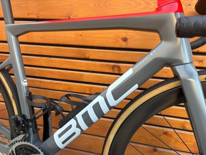 Bmc Teammachine Slr01  Sram Red Etap Axs Enve 45