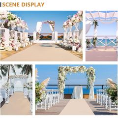 Wedding Carpet Runner -  Champagne