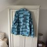 Patagonia men's fleece blue pattern size large Image 7