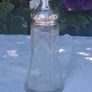 Late Victorian Sterling Silver And Cut Glass Sugar Sifter Image 4