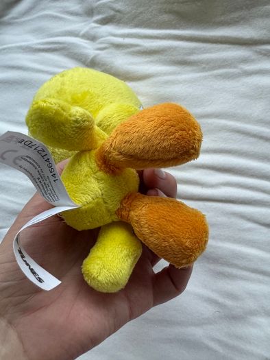 Warner Brothers Looney Tunes Tweety Pie Plush Soft Toy 2014 Loose Head  approx. 22 cm. Used Please see photos