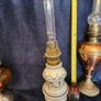 Three French oil lamps Image 3