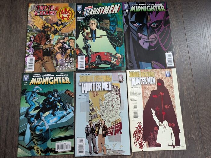 67 various Wildstorm Comic Books