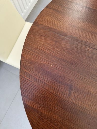 solid wood extendable dining table